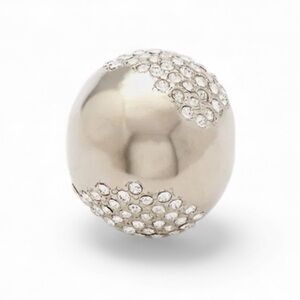 SAINT LAURENT
Crystal-Embellished Ring